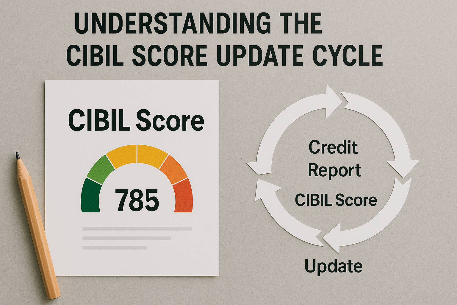 When do banks update CIBIL score