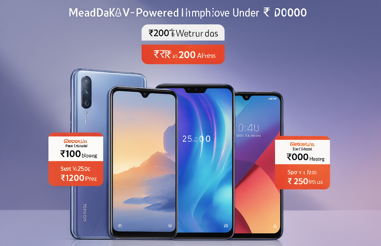 Best MediaTek-Powered Phones Under ₹20K