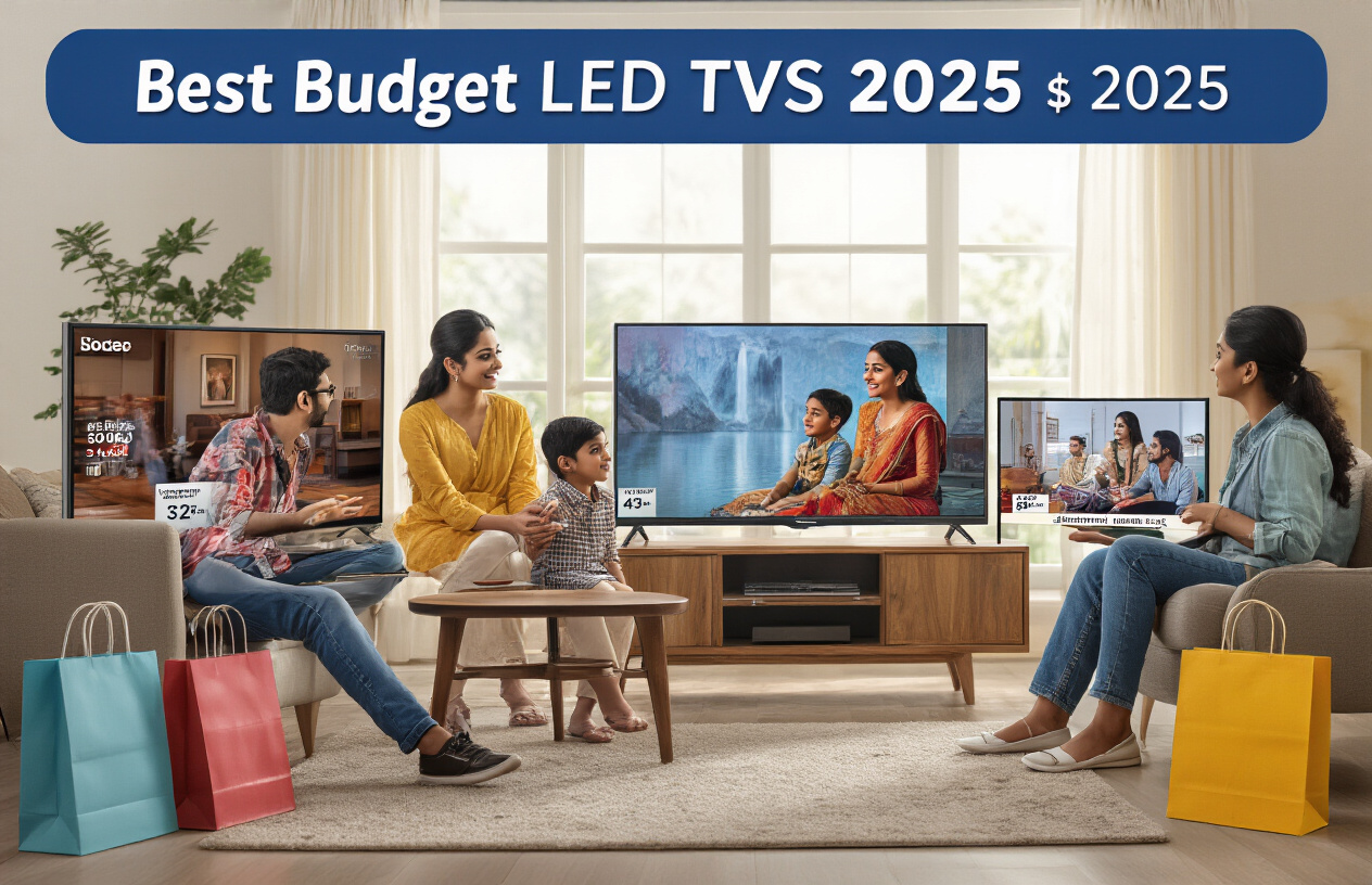 Best Budget LED TVs You Can Buy Online in India (2025)