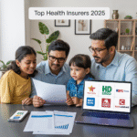Top 5 Health Insurance Companies in India Ranked by Customers (2025)