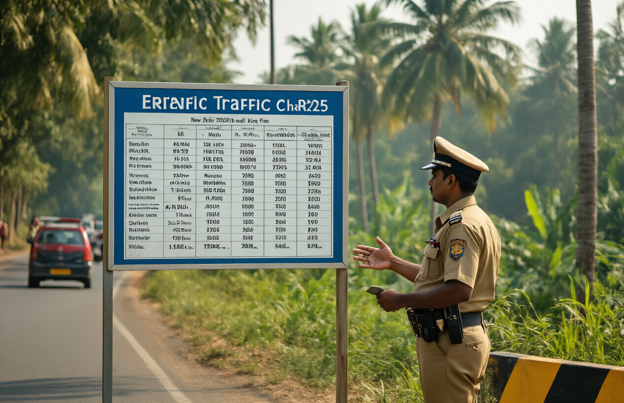 Understanding Kerala's 2025 Traffic Fine Structure